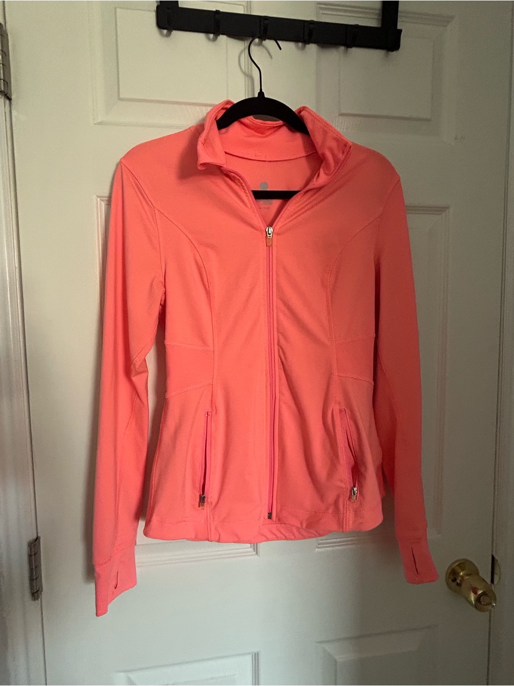 Old Navy Coral Zip-Up Bomber Jacket